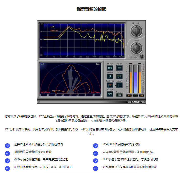 图片[3]-PAZ- Analyzer插件频谱分析仪效果器