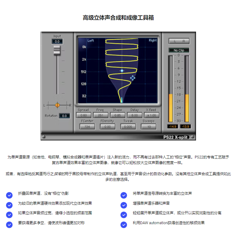 图片[3]-Waves PS22插件立体声制作相位效果器