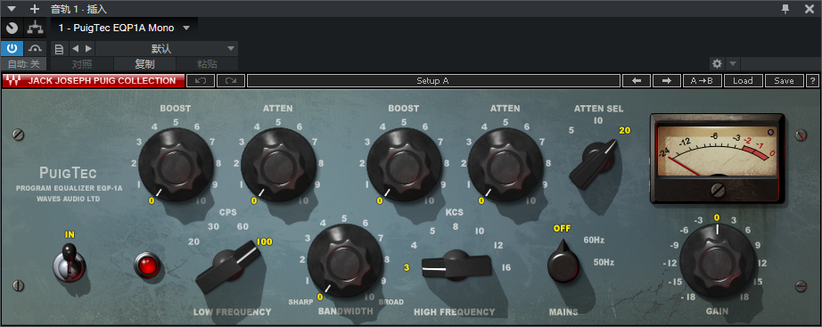 图片[2]-PuigTec EQP1A插件下载，混音调音效果器，音频插件