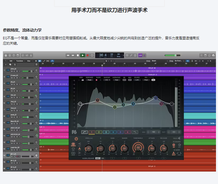 图片[4]-Waves F6插件多段动态EQ调节效果器