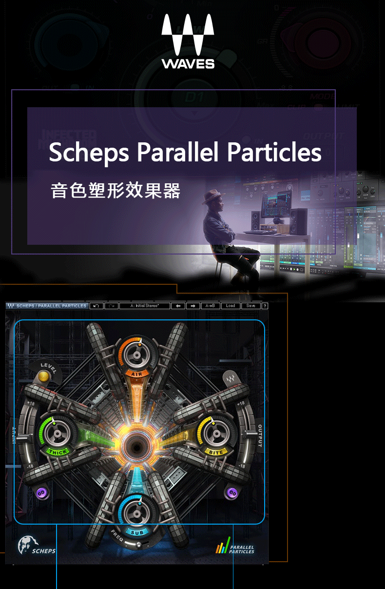 图片[4]-Scheps Parallel Particles插件后期调音修音混音效果器