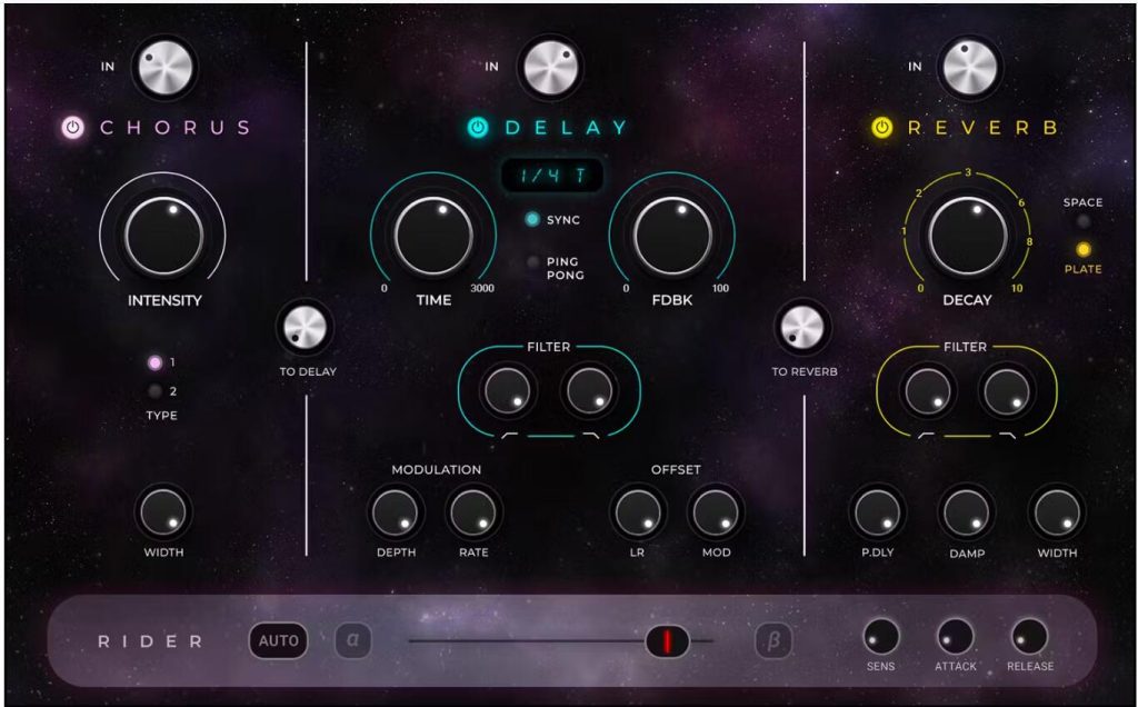 图片[2]-Space Rider插件混响/延迟/合唱一站式处理效果器