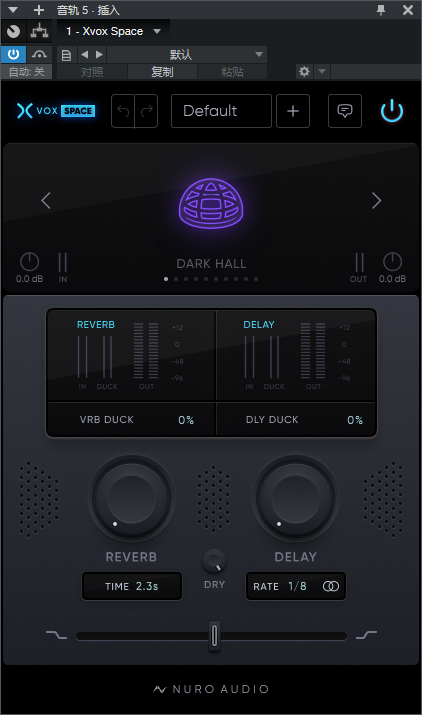 图片[2]-Xvox Space插件混响延迟空间润色效果器