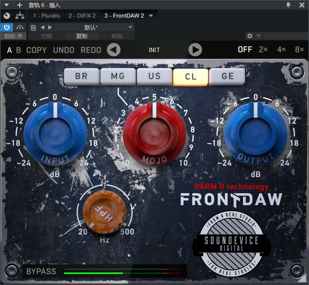 图片[2]-FrontDAW插件经典调音台饱和音染效果器