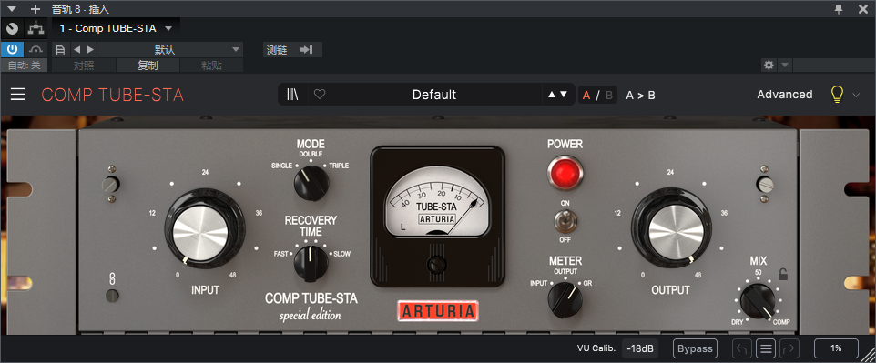 图片[2]-Comp TUBE-STA插件经典电子管压缩效果器