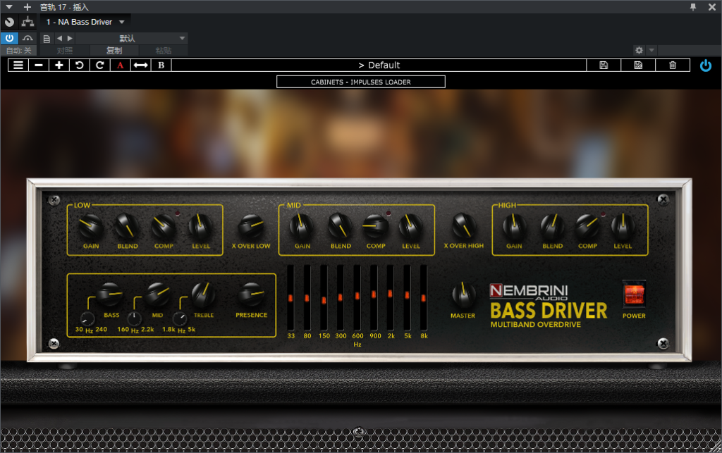 图片[2]-NA Bass Driver插件失真踏板效果器