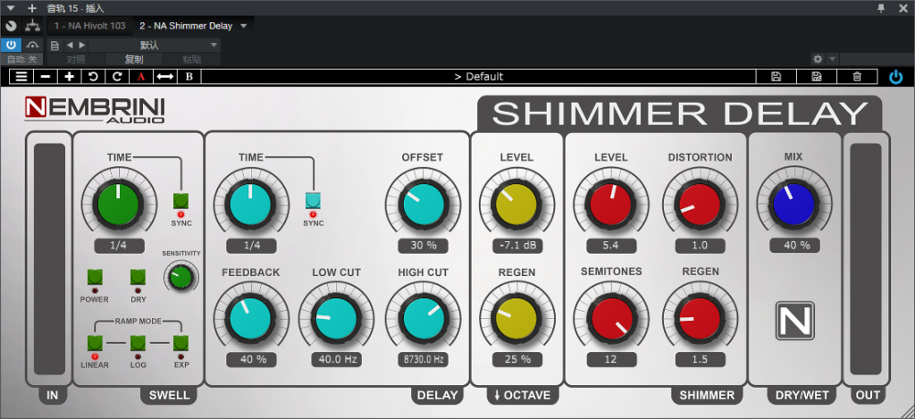 图片[2]-NA Shimmer Delay插件延迟效果器