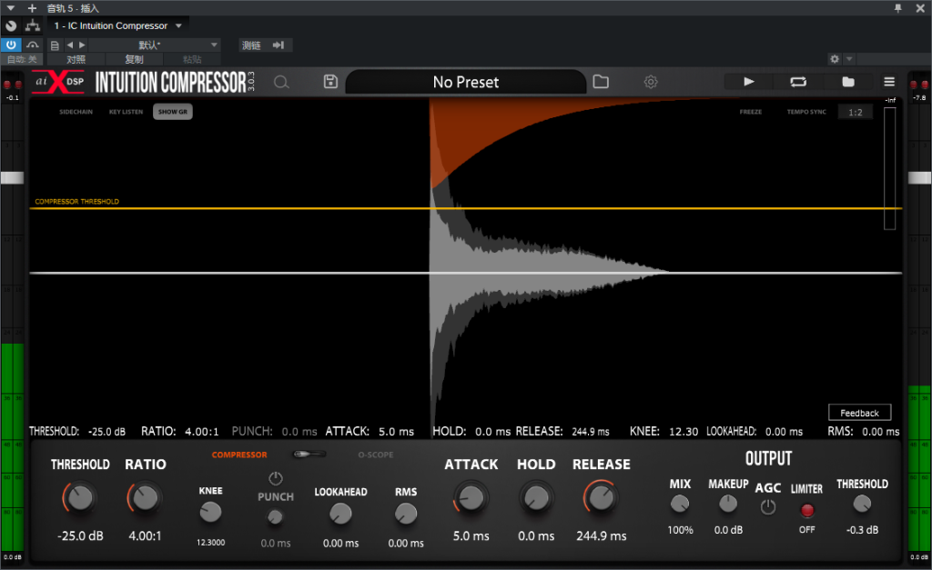 图片[2]-Intuition Compressor插件压缩效果器