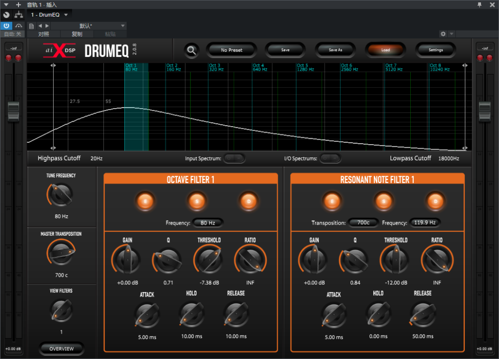 图片[2]-DrumEQ插件鼓组均衡效果器