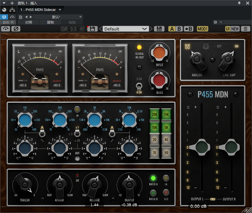 图片[2]-P455 MDN Sidecar插件母带EQ均衡通道条效果器