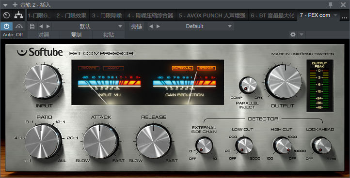 图片[2]-FEX com音量调节VST2效果器32位插件