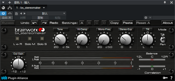 图片[2]-bx_stereomaker插件单声道立体声转换效果器