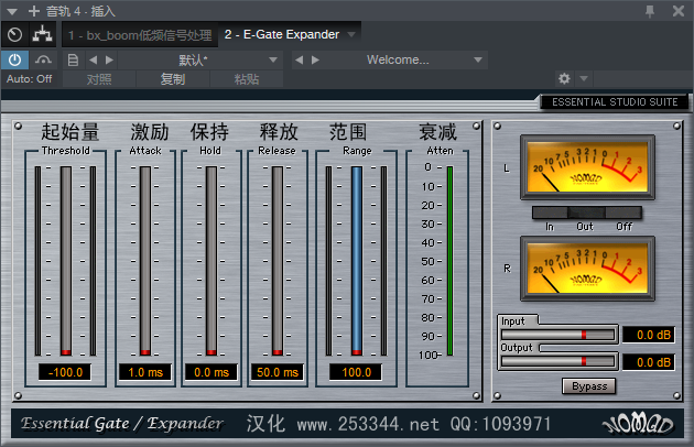 图片[2]-E-Gate Expander均衡VST2效果器32位插件