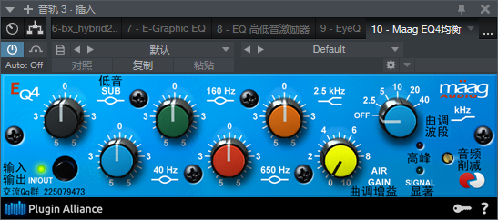 图片[2]-Maag EQ4均衡VST2效果器32位插件