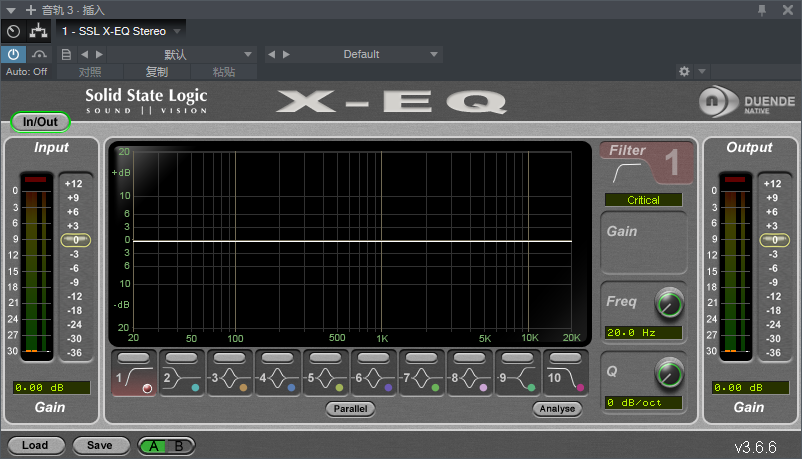 图片[2]-SSL X-EQ Stereo均衡VST2效果器32位插件