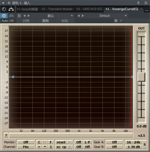 图片[2]-VoxengoCurveEQ均衡VST2效果器32位插件