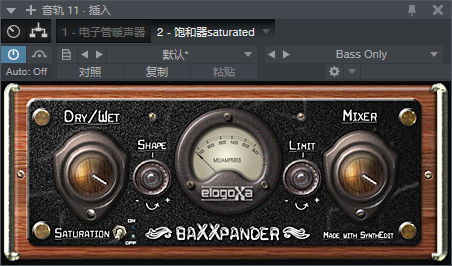 图片[2]-饱和器saturated美化人声VST2效果器32位插件
