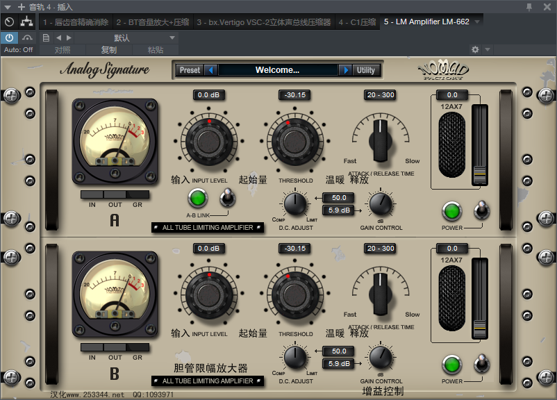 图片[2]-LM Amplifier LM-662压缩VST2效果器32位插件