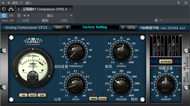 图片[2]-BT Compressor CP2S-3压缩器VST2效果器32位插件