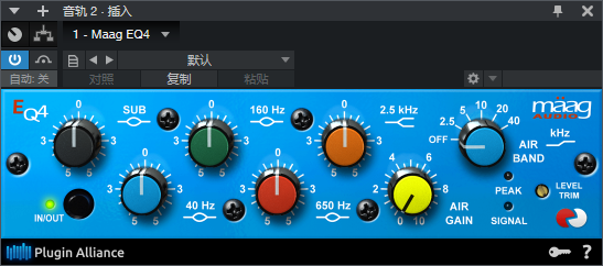 图片[2]-Maag EQ4插件美化人声增添高频空气感低频浑厚感效果器