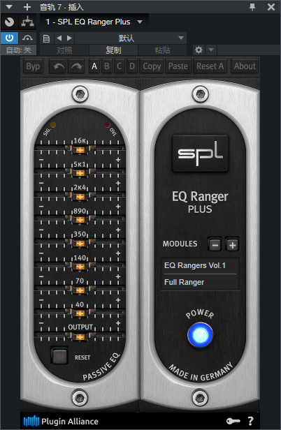 图片[2]-SPL EQ Ranger Plus插件经典181个预设均衡效果器