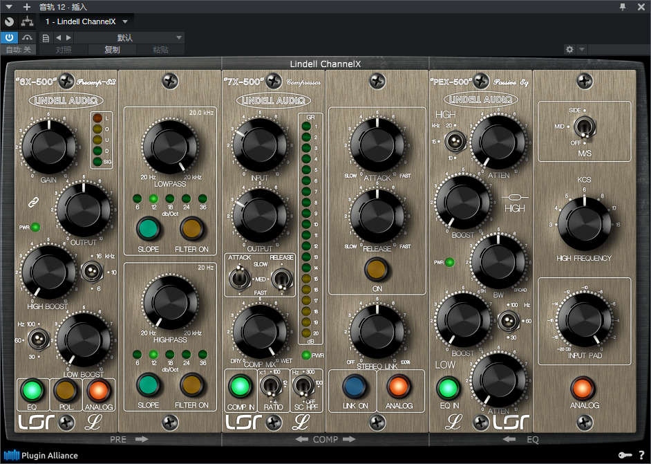 图片[2]-Lindell ChannelX插件经典压缩效果器