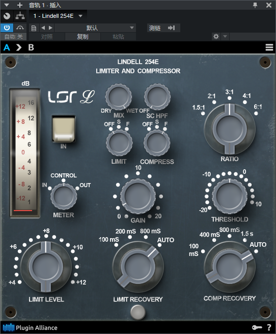 图片[2]-Lindell 254E插件模拟硬件限幅效果器