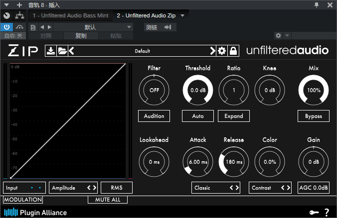 图片[2]-Unfiltered Audio Zip插件压缩效果器