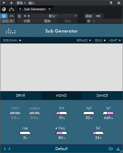 图片[2]-Sub Generator插件低音塑形效果器