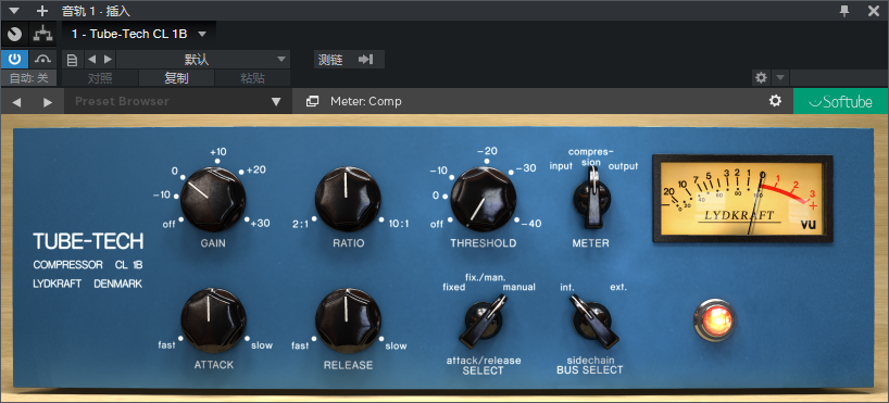 图片[2]-Tube-Tech CL 1B插件平滑柔和饱满流行音乐压缩效果器