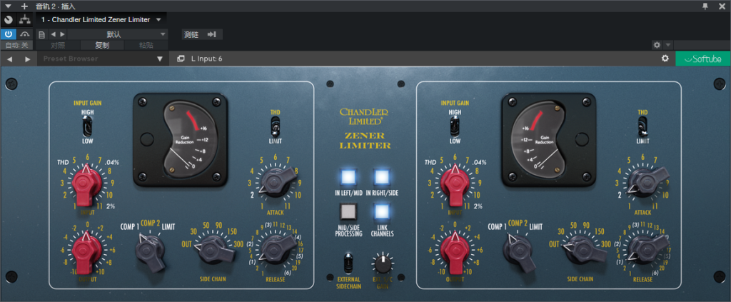 图片[2]-Chandler Limited Zener Limiter插件母带限制效果器