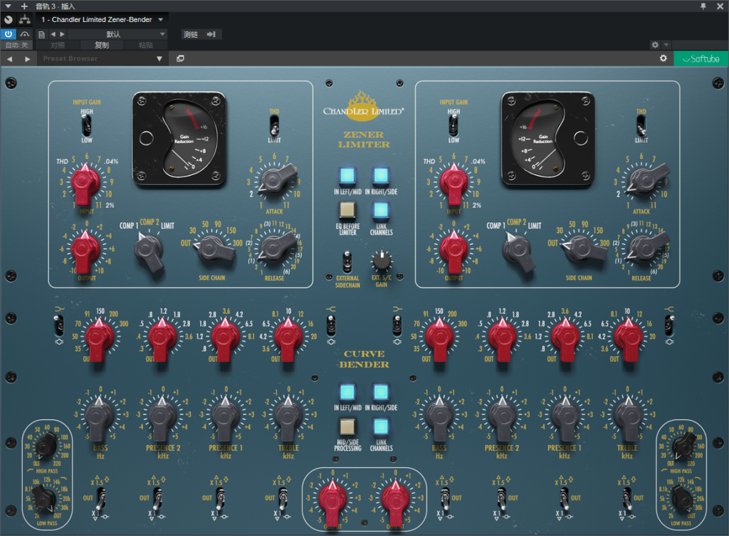 图片[2]-Chandler Limited Zener-Bender插件母带级压缩限幅效果器