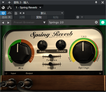 图片[2]-Spring Reverb插件模拟弹簧混响效果器