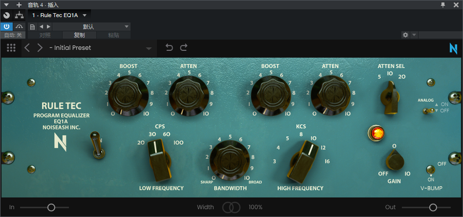 图片[2]-Rule Tec EQ1A插件音频染色均衡效果器