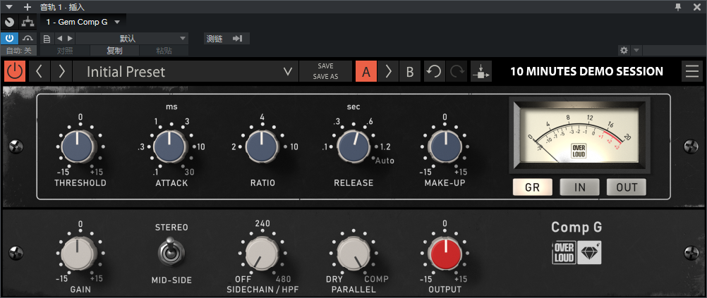 图片[2]-Gem Comp G插件母带级音染压缩效果器