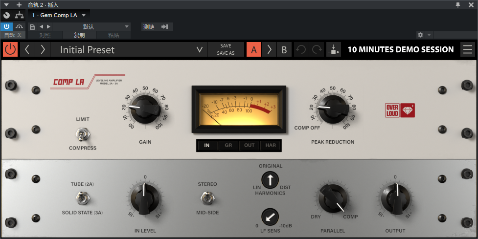 图片[2]-Gem Comp LA插件母带级平滑压缩效果器