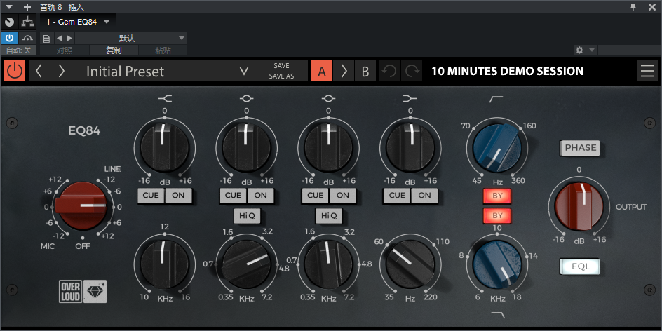 图片[2]-Gem EQ84插件人声处理均衡效果器