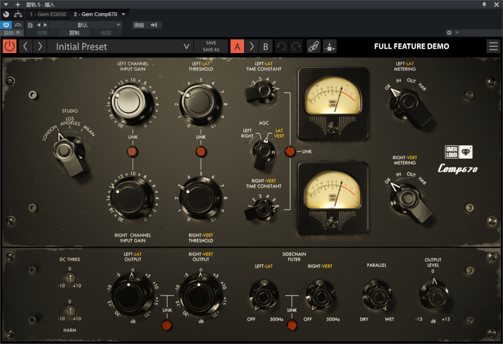 图片[2]-Gem Comp670插件电子管压缩限制效果器