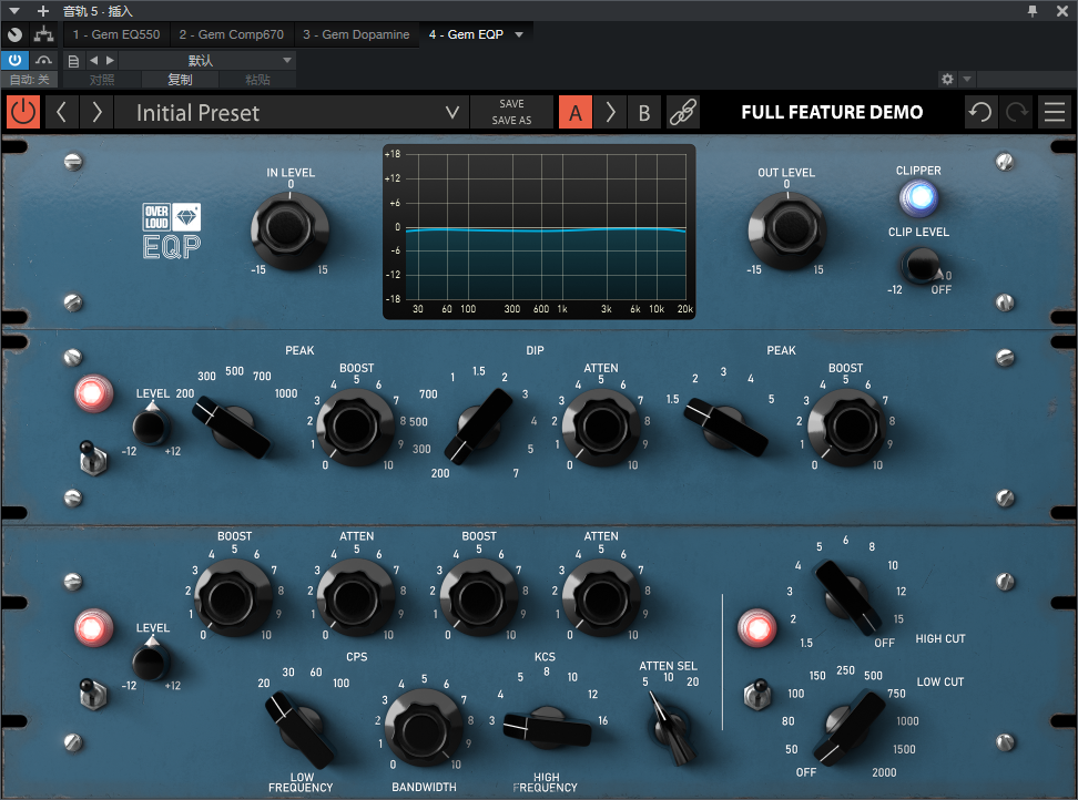 图片[2]-Gem EQP插件温暖饱满清晰音染均衡效果器