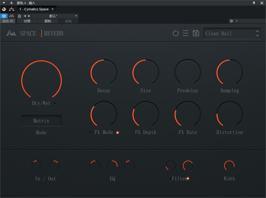 图片[2]-Cymatics Space插件3种模式混响效果器