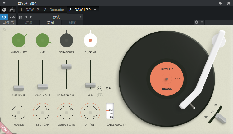 图片[2]-DAW LP插件模拟黑胶唱片音质效果器