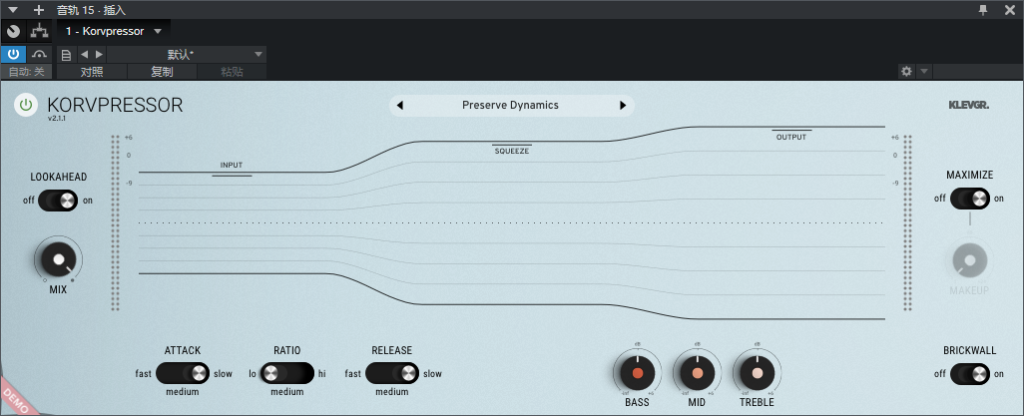 图片[2]-Korvypressor插件人声压缩限制效果器