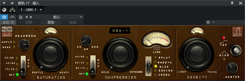 图片[2]-UBK-1插件著名饱和音染压缩效果器