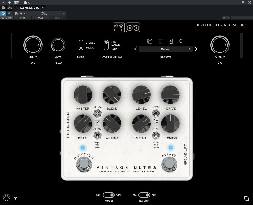 图片[2]-Darkglass Ultra效果器贝斯乐器效果器