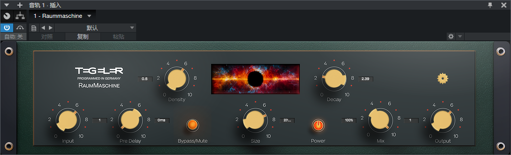 图片[2]-Raummaschine插件泰格勒黑洞空间算法电子管混响效果器