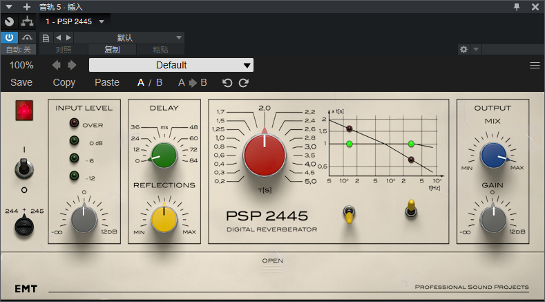 图片[2]-PSP 2445 EMT插件经典混响建模音频效果器