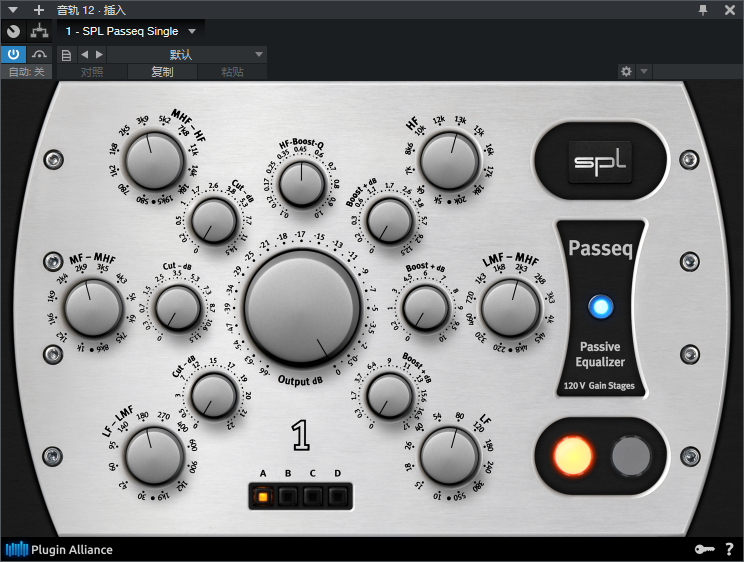 图片[3]-SPL Passeq插件顺畅平滑人声均衡效果器