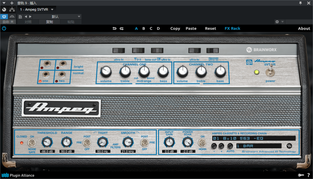图片[3]-Ampeg SVTVR插件乐器放大效果器