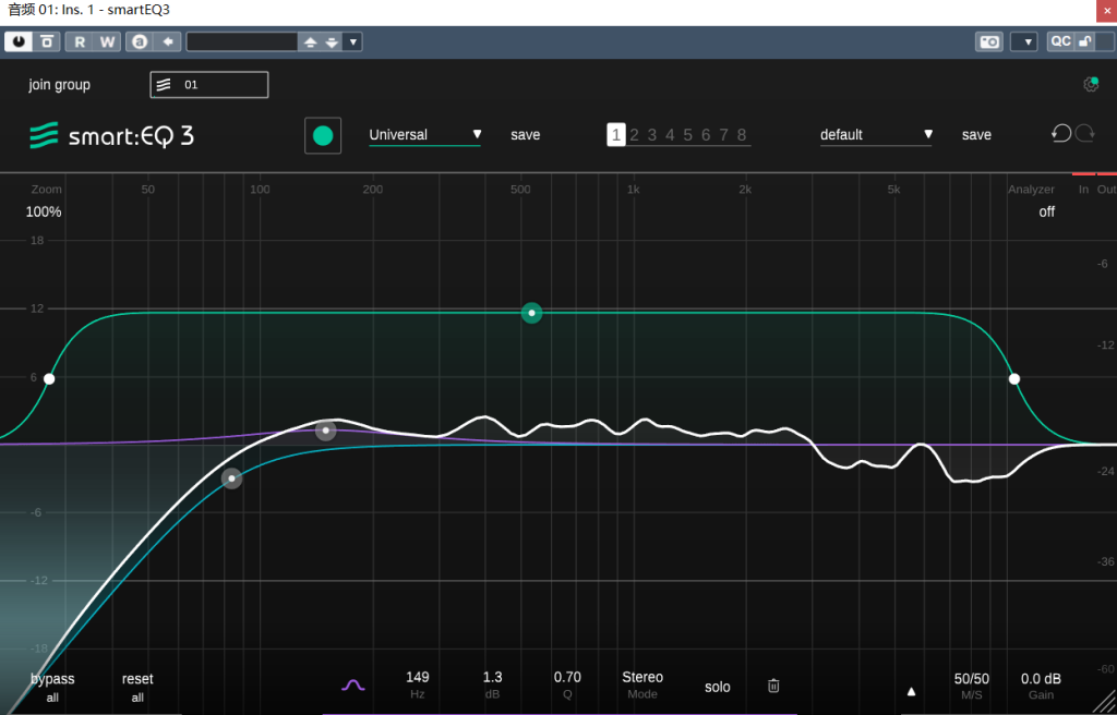 图片[2]-SmartEQ3插件智能AI自动EQ均衡效果器