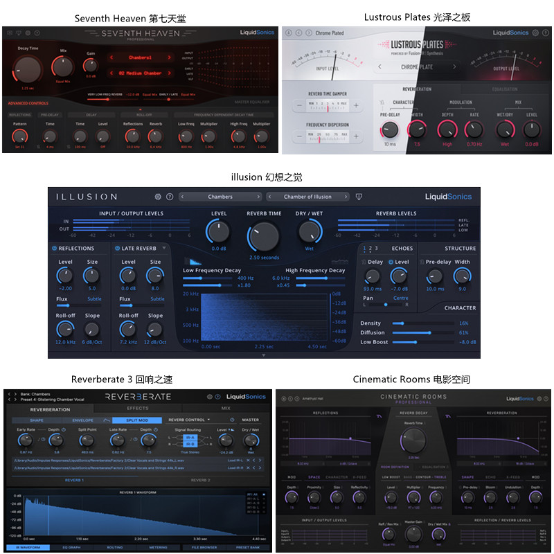 图片[3]-LiquidSonics全套插件第七天堂混响人声美化润色混音效果器